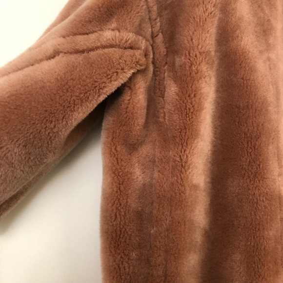 btq Bazhane wool/alpaca blend Teddy double breast coat size US M Ukraine size 46 - Picture 10 of 12